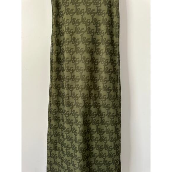 Jagger & Stone Princess Polly Demi Mesh Green Midi Dress size 2 - Picture 9 of 13